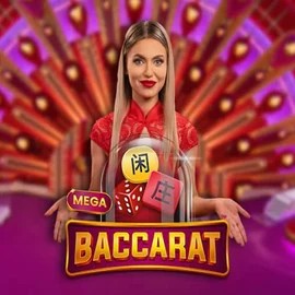 Mega Baccarat by Pragmatic Play, showcased at 30-bets.nl – game logo