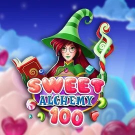 Sweet Alchemy 100 slot visual from  available on 30-bets.nl
