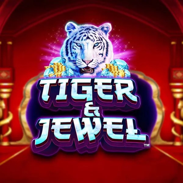 Slots logo of Tiger and Jewel from Greentube at 30bet Casino